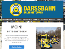 Tablet Screenshot of darssbahn.de